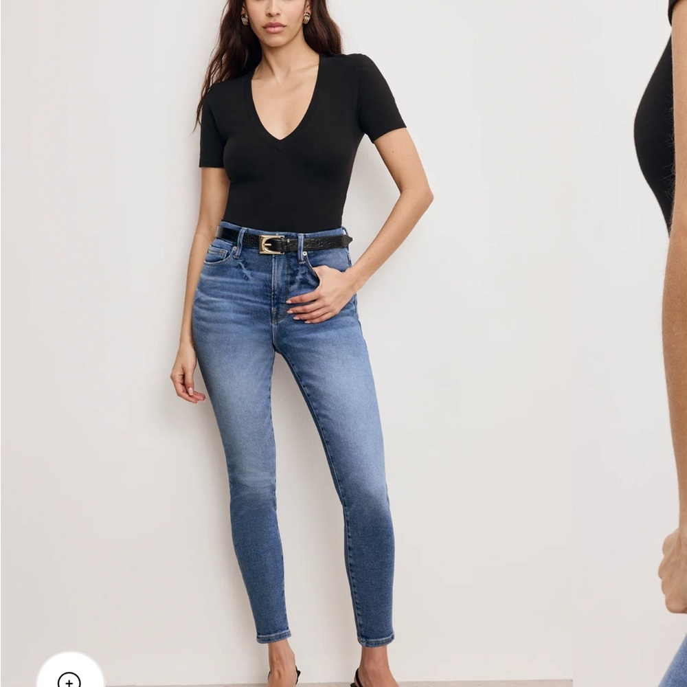 Good American Good Waist Skinny Jeans